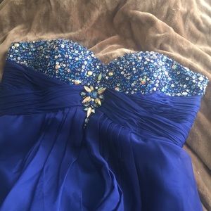 Cobalt Blue Formal/Prom Dress